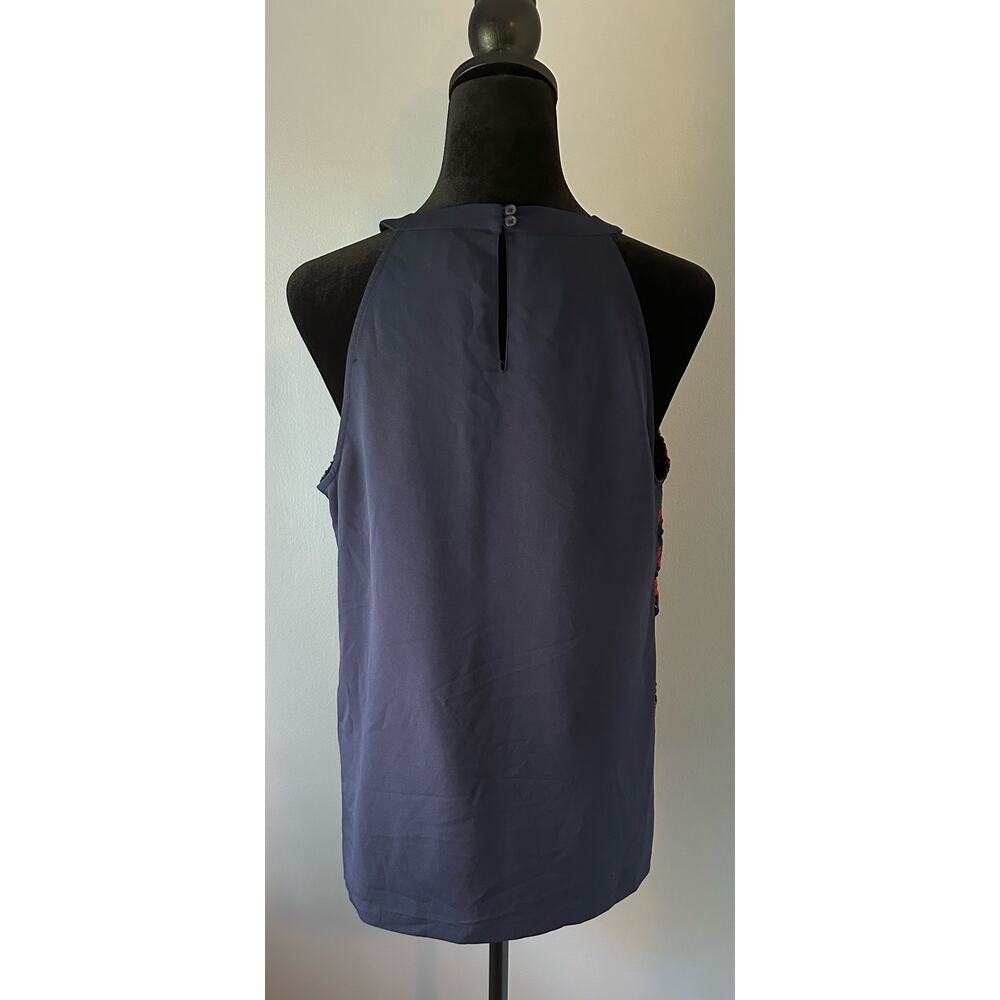 Banana Republic Floral Crochet Lined Tank Tank - Picture 4 of 6
